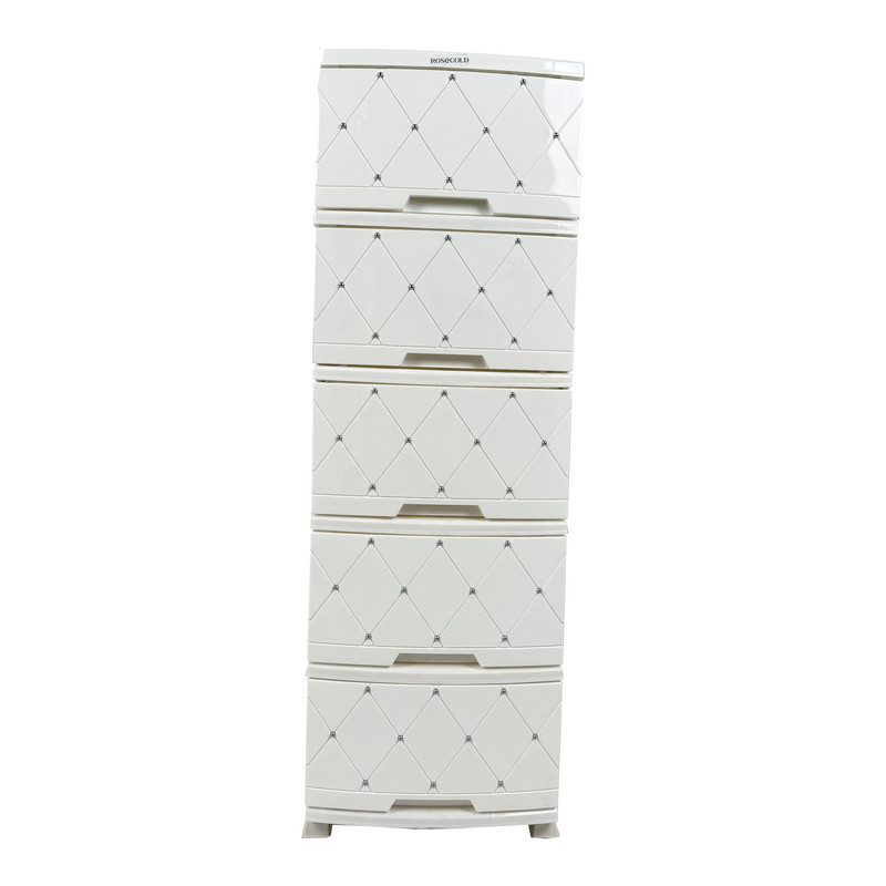 فایل کشویی رزگلد مدل  5 کشو XL نگین دار R752