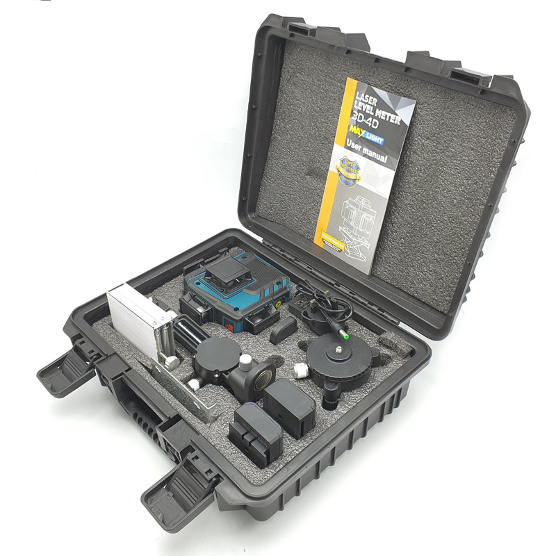 تراز لیزری باس مدل LASER-LEVEL مجموعه 10 عددی