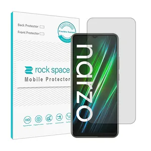Rock space HyGEL model transparent screen protector suitable for Realme Narzo 50i Prime mobile phone