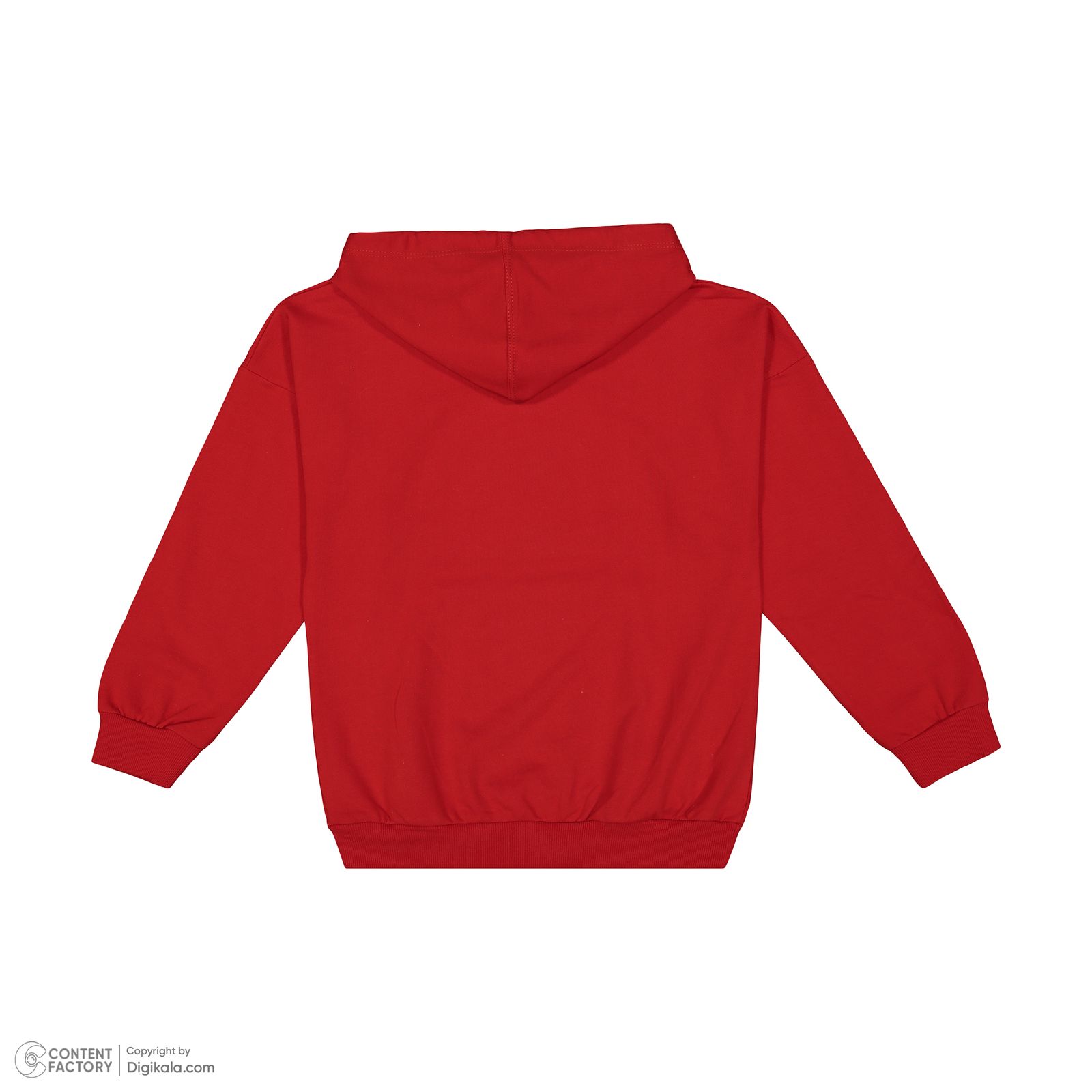 هودی دخترانه سون پون مدل 1251 رنگ قرمز -  - 4
