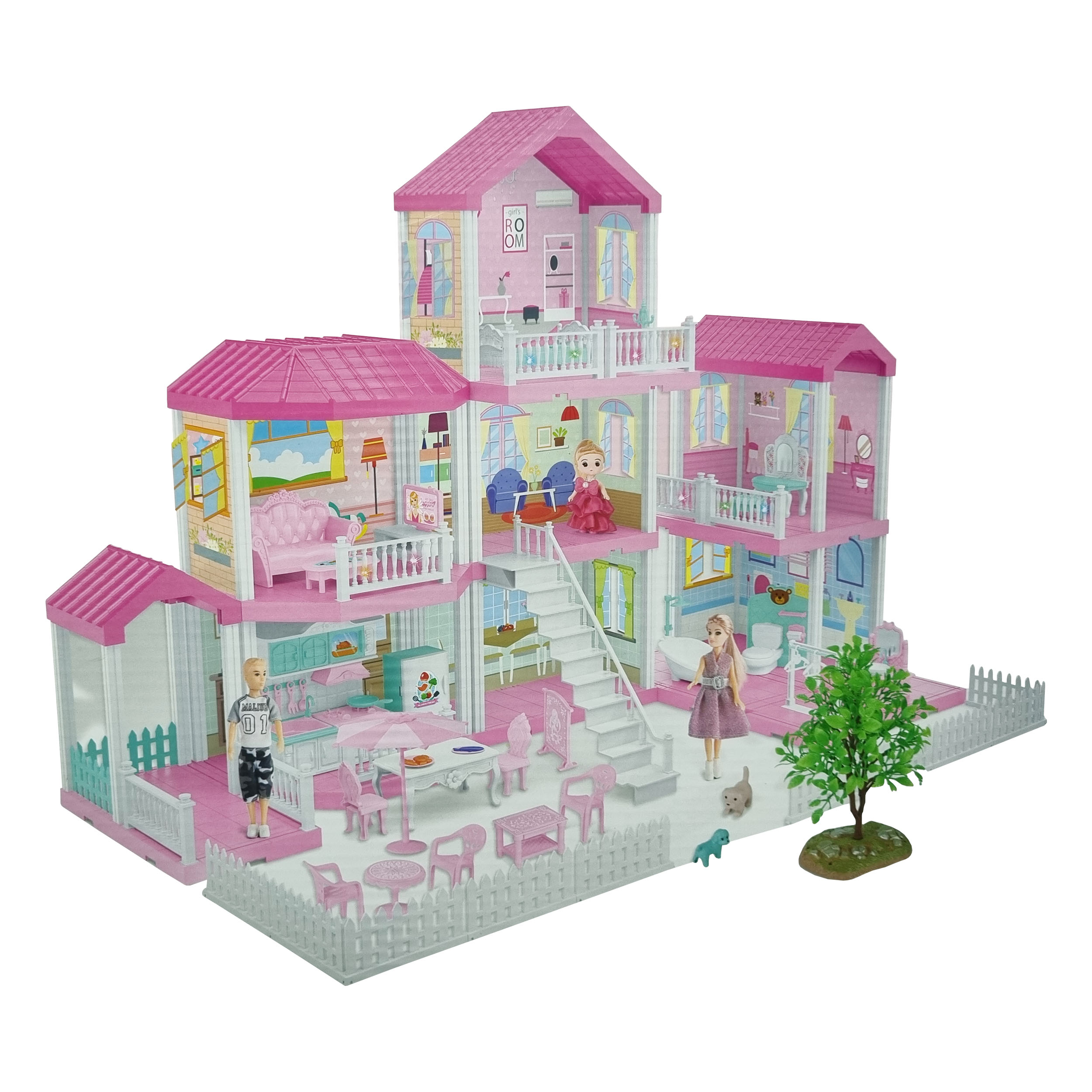 اسباب بازی طرح خانه عروسکی مدل DREAM VILLA کد 434535