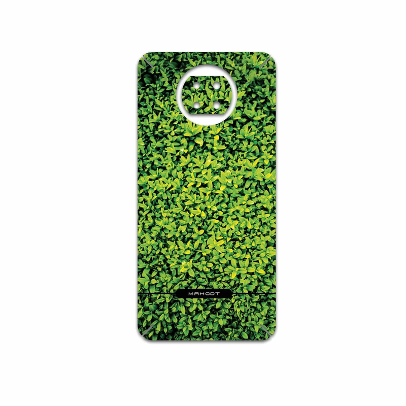 برچسب پوششی ماهوت مدل Leafs مناسب برای گوشی موبایل شیائومی Redmi Note 9T