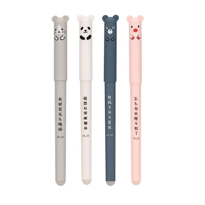 روان نویس مدل حیوانات Erasable کد M1203-00 مجموعه 4 عددی