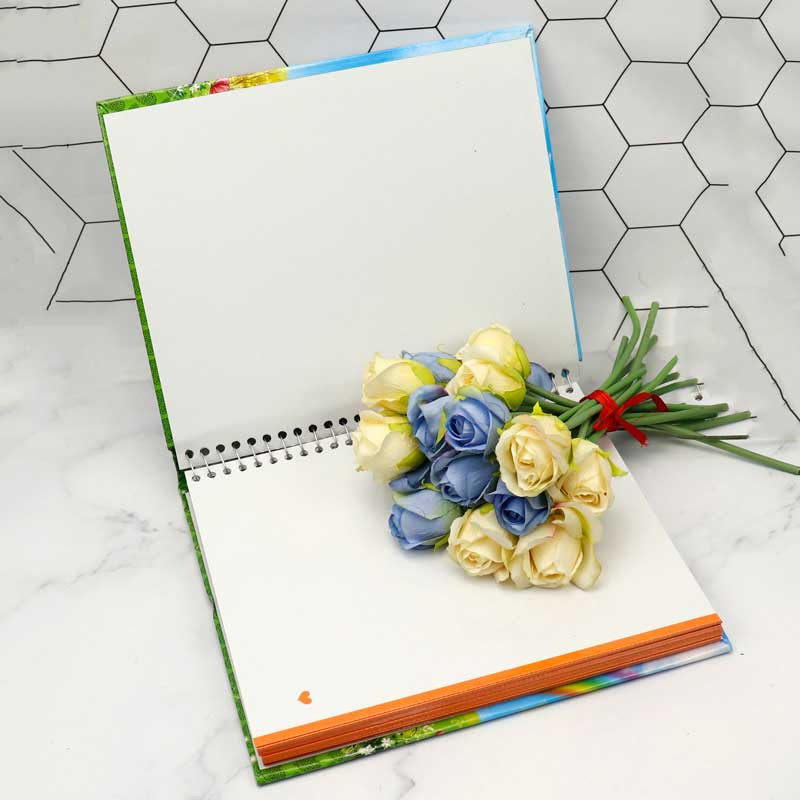 آلبوم عکس کودک مدل چسبی طرح دختر و پسر