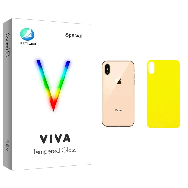 محافظ پشت گوشی جانبو مدل Viva Glass مناسب برای گوشی موبایل اپل iPhone XS