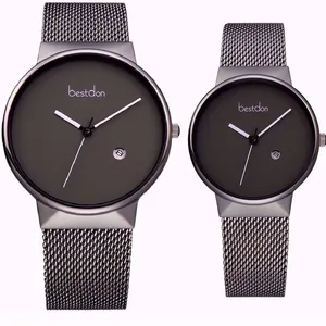 ست ساعت مچی زنانه و مردانه عقربه ای بستدون مدل  BD99124G-B02 BD99124L-B02