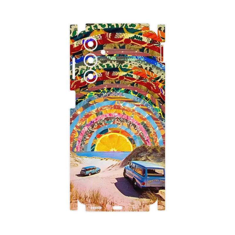 برچسب پوششی ماهوت مدل Collage of Orange Sky-FullSkin مناسب برای گوشی موبایل سامسونگ Galaxy F54