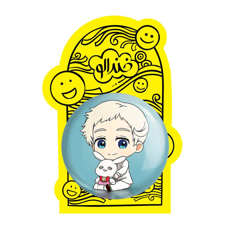 آینه جیبی خندالو مدل نورمن انیمه ناکجا آباد موعود Promised Neverland کد 10109 آینه جیبی خندالو مدل نورمن انیمه ناکجا آباد موعود Promised Neverland کد 10109