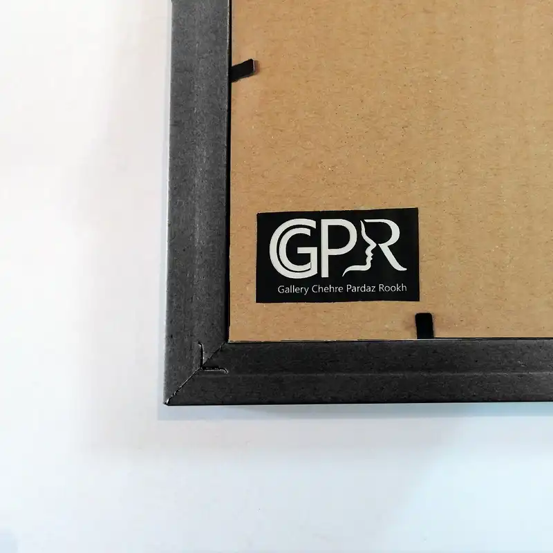 تابلو گالری چهره پرداز رخ مدل موتور سیکلت مسابقه ای طرح بی ام دبلیو کد GCPA_10024