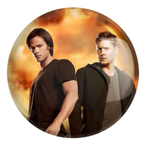 پیکسل خندالو طرح سم و دین وینچستر سریال سوپرنچرال Supernatural کد 24512 مدل بزرگ