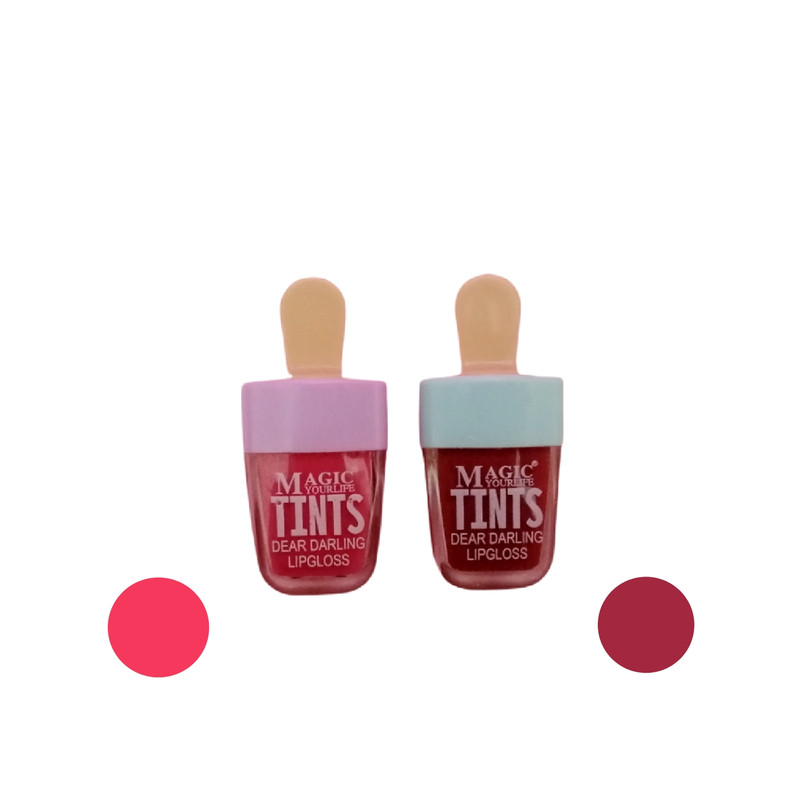 رژ لب مایع مجیک مدل Tin مجموعه 2 عددی