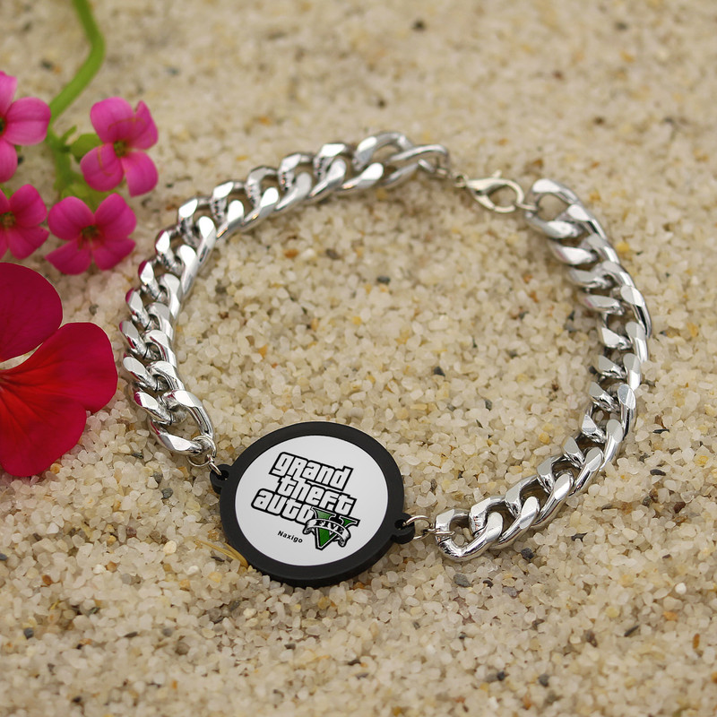 دستبند ناکسیگو مدل GTA V کد BZ7178 دستبند ناکسیگو مدل GTA V کد BZ7178