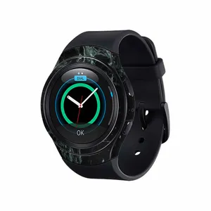 برچسب ماهوت طرح Graphite_Green_Marble مناسب برای ساعت هوشمند سامسونگ Galaxy Gear S2