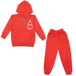 ست هودی و شلوار پسرانه مدل بازی مرکب A112