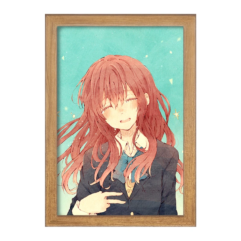 تابلو خندالو مدل شوکو نیشیمیا انیمه سایلنت ویس A Silent Voice  کد 15773