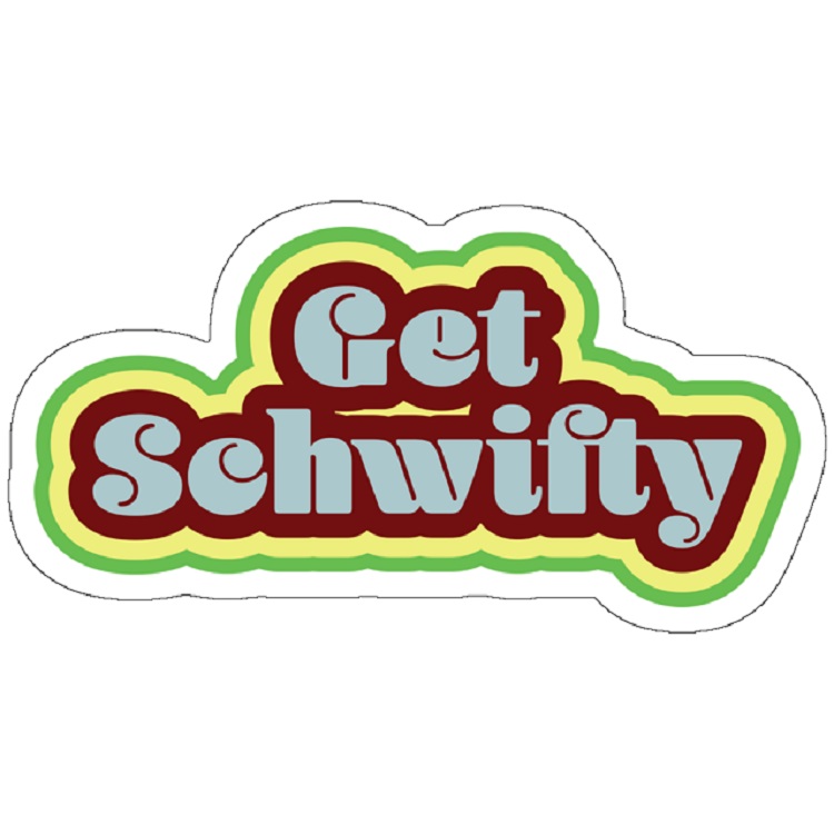 استیکر لپ تاپ مدل Get Schwifty