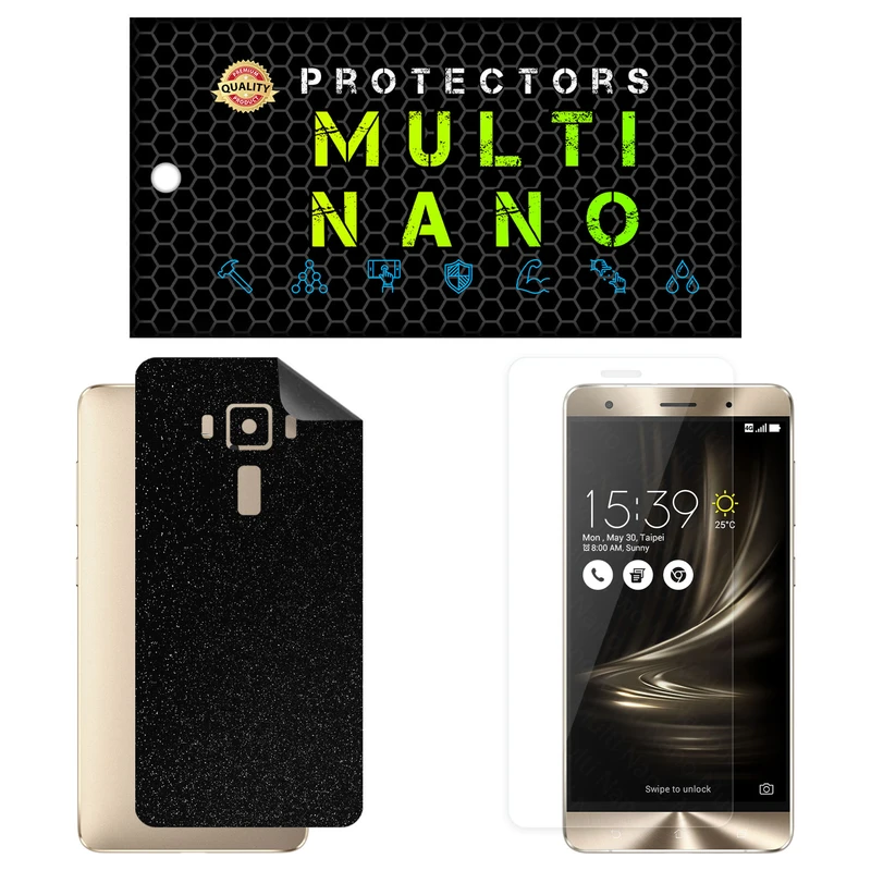 محافظ صفحه نمایش مولتی نانو مدل X-SFG مناسب برای گوشی موبایل ایسوس Zenfone 3 Deluxe 5.7 in / ZS570KL به همراه برچسب پوششی