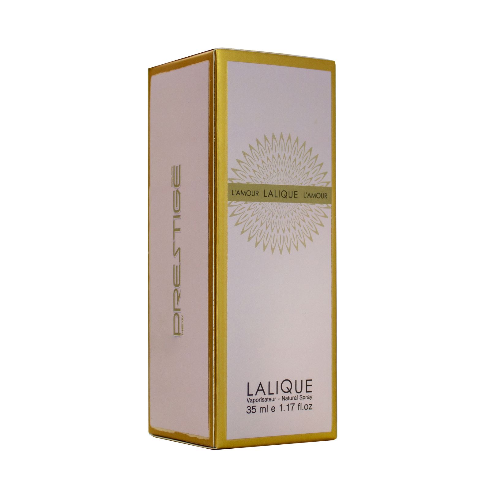 عطر جیبی زنانه  نیو پرستیژ کالر مدل Lalique Lamour  حجم 35 میلی لیتر -  - 3
