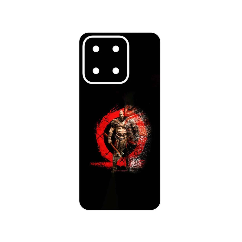 برچسب پوششی ماهوت مدل GOD_OF_WAR مناسب برای گوشی موبایل آنر X5b Plus