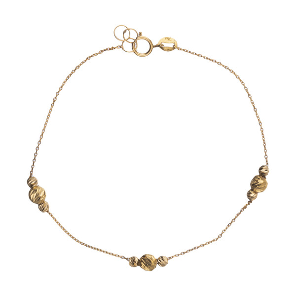 دستبند طلا 18 عیار زنانه مایا ماهک مدل MB1067