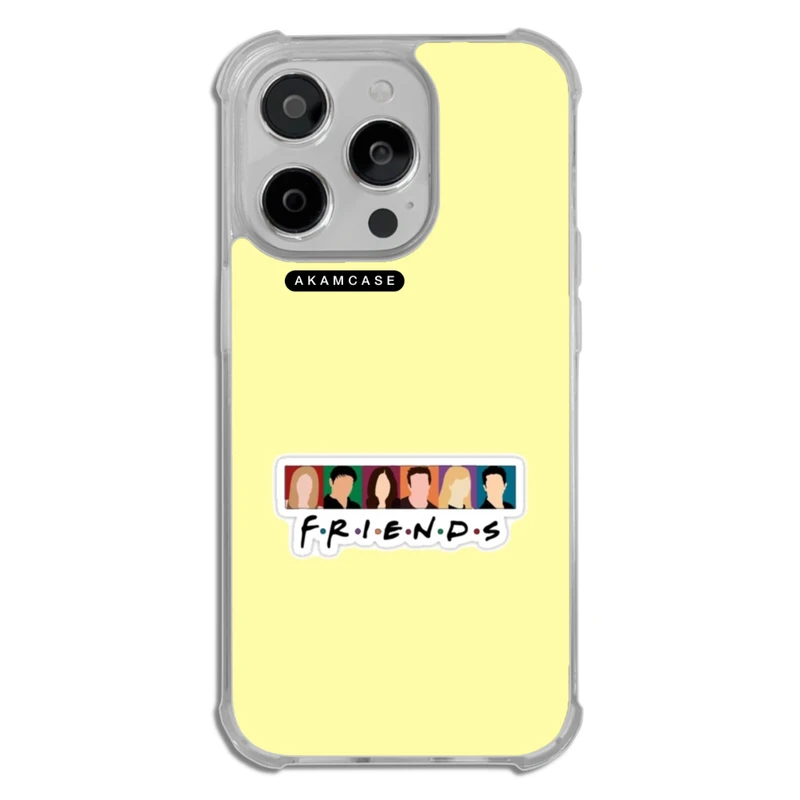 کاور آکام مدل AMCWTA14PRO-FRIENDS1 مناسب برای گوشی موبایل اپل iPhone 14 Pro