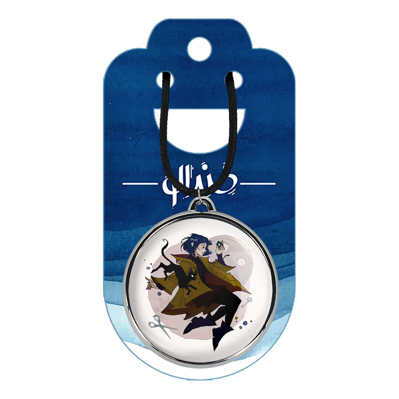گردنبند خندالو مدل کورالاین Coraline کد 2078220786 گردنبند خندالو مدل کورالاین Coraline کد 2078220786