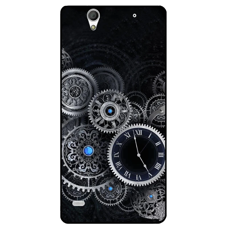 کاور مگافون طرح ساعت مدل 8161 مناسب برای گوشی موبایل سونی Xperia C4 