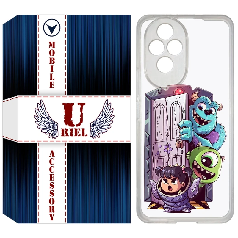 کاور یوریل مدل Clear کد 67 طرح سالیوان مناسب برای گوشی موبایل آنر 200