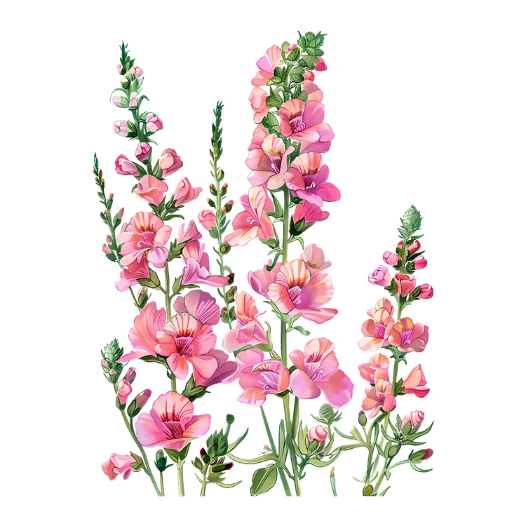 استیکر پارچه و لباس پاد آفرین مدل گل کد S7168
