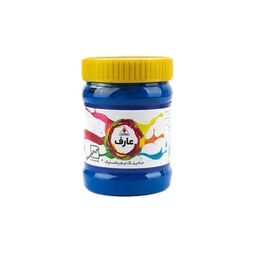 رنگ پلاستیک آبی عارف مدل 2131 وزن 500 گرم