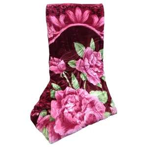 پتو نرمینه بافت مدل نگین کد 6329 سایز 215x155 سانتی‌متر