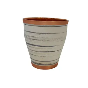 لیوان مسی طرح خطی کد 1236