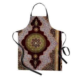 پیش بند آشپزخانه مدوپد طرح قالی قم ترنجی مدل C-Ghom141
