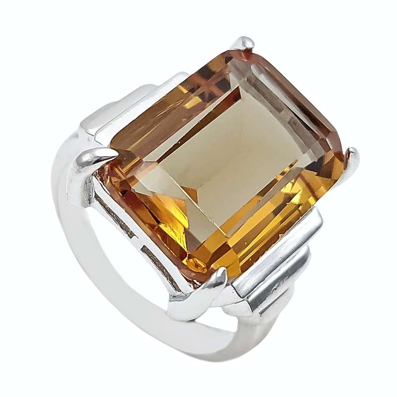 انگشتر نقره زنانه مدل الکساندریت کد VA4771