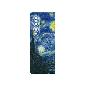 MAHOOT The Starry Night of van Gogh Cover Sticker for Samsung Galaxy Z Fold4