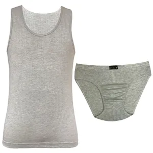 ست شورت و زیرپوش مردانه آریان نخ باف مدل 1615