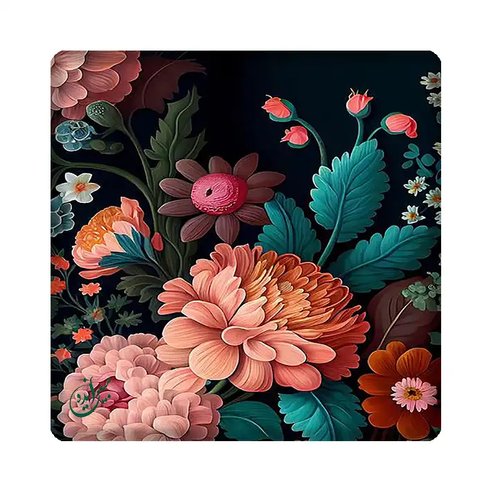 کاشی مبین ایده مدل گل kh10 کد 1419