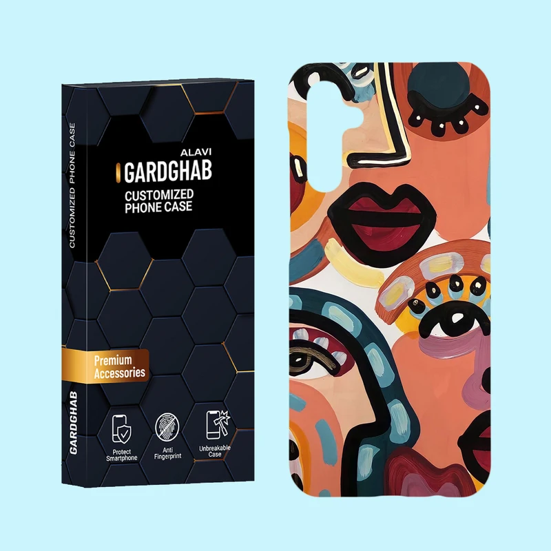 کاور گارد قاب علوی مدل هنری مناسب برای گوشی موبایل سامسونگ M14 5G