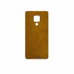MAHOOT Brown-Chamois-Leather Cover Sticker for Huawei Mate 20 X