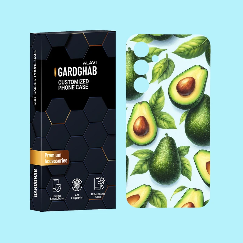 کاور گارد قاب علوی مدل هنری مناسب برای گوشی موبایل سامسونگ Galaxy A55