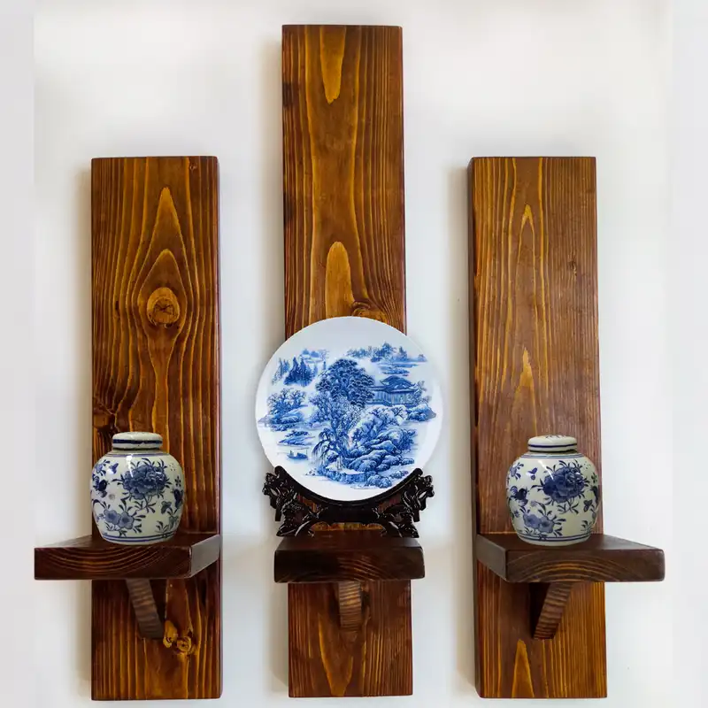 شلف دیواری مدل  SH4535 مجموعه سه عددی