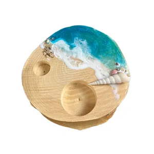 جاشمعي چوبی طرح دريا كد N18