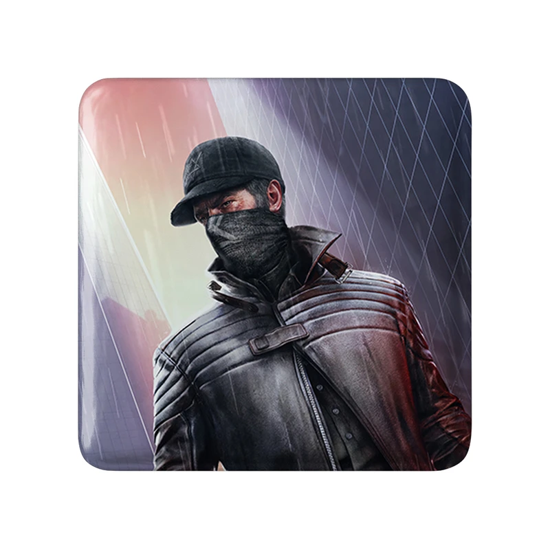 مگنت خندالو طرح ایدن پیرس و رنچ از واچ لیجن مدل مربعی کد 30908