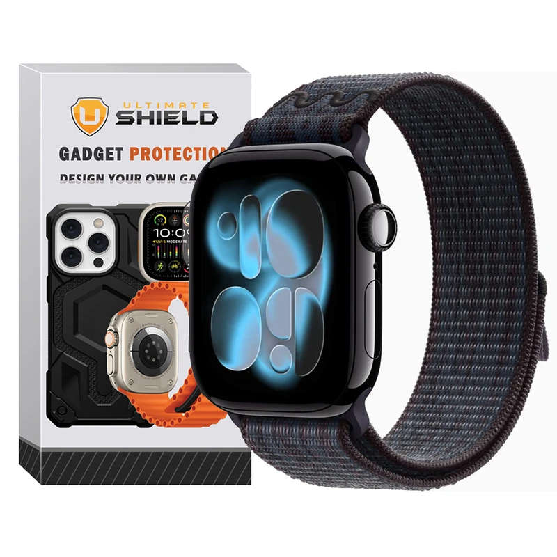 بند آلتیمیت شیلد مدل NK Hyper Nylon مناسب برای اپل واچ 46 میلی متری سری 11