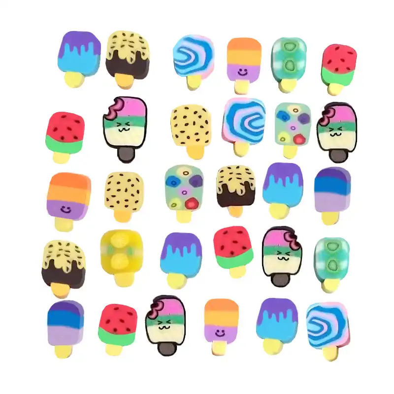 فیمو مدل بستنی  چوبی کد FI-09 مجموعه 30 عددی