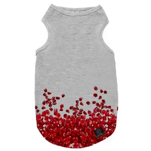 لباس سگ و گربه 27 طرح Pomegranate Seeds کد MH670 سایز S