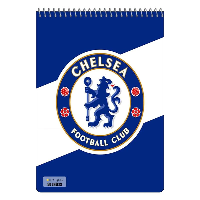 دفتر نقاشی 50 برگ سیمی کارنیکا طرح چلسی Chelsea کد 75431