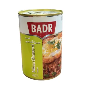 کنسرو خوراک بادمجان میرزا قاسمی بدر - 410 گرمی