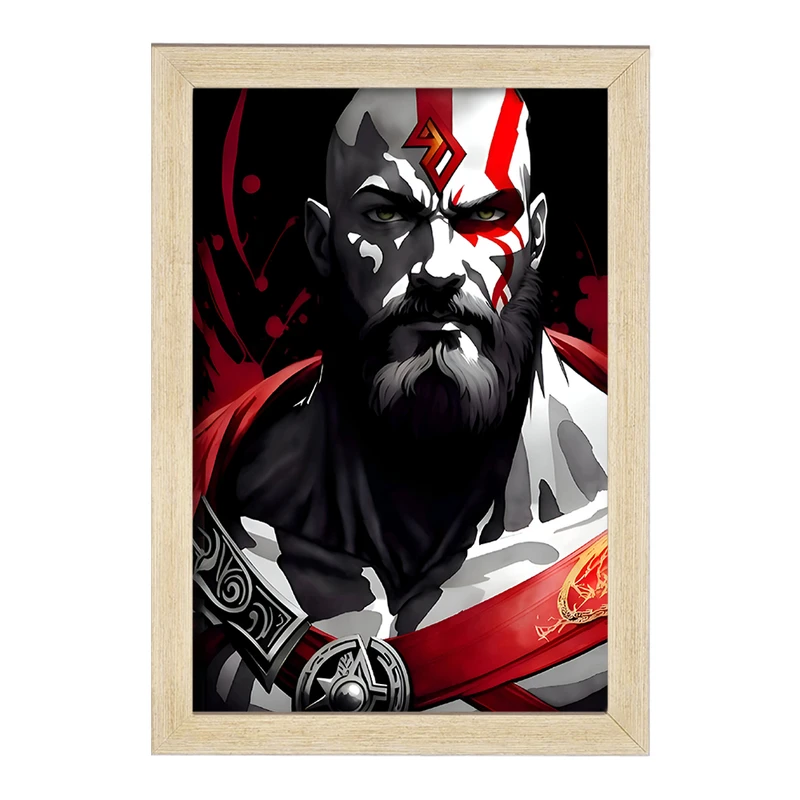 تابلو خندالو مدل خدای جنگ (God Of War) کد F6953