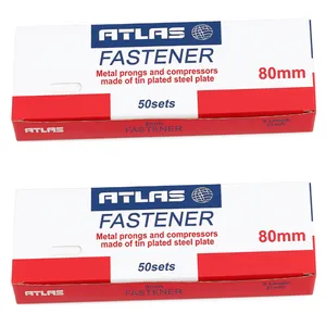 گیره پوشه اطلس مدل 19-11 بسته 100 عددی